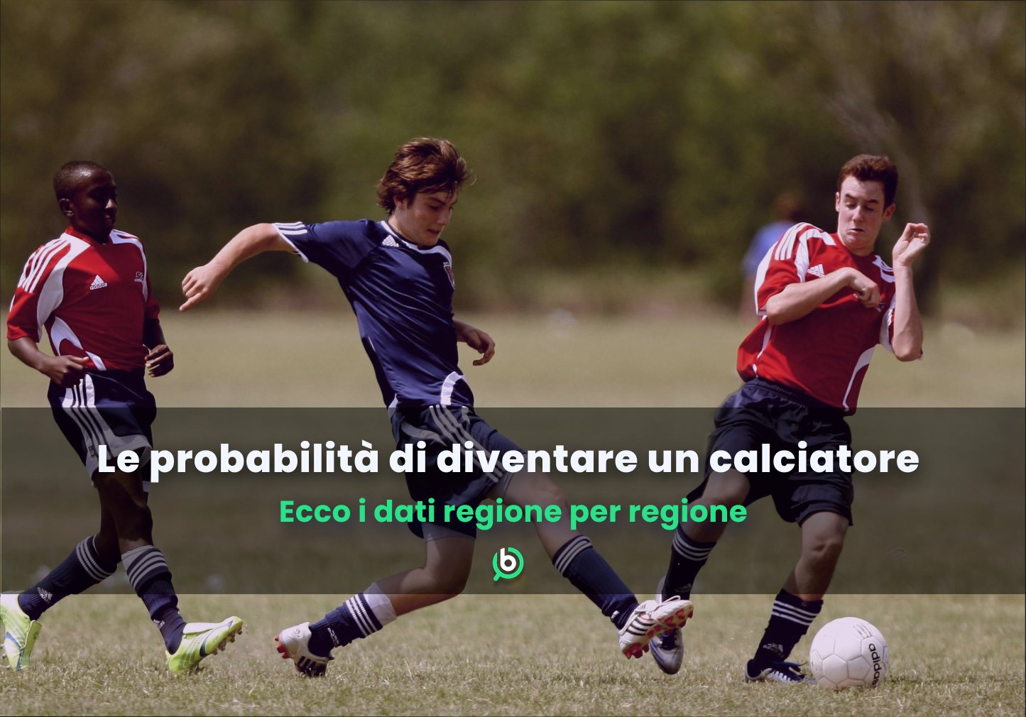 Le probabilità di diventare un calciatore