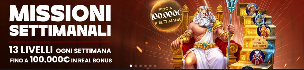 Betpassion Missioni Settimanali promozioni