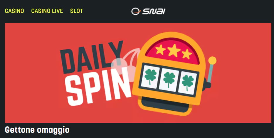 daily spin snai