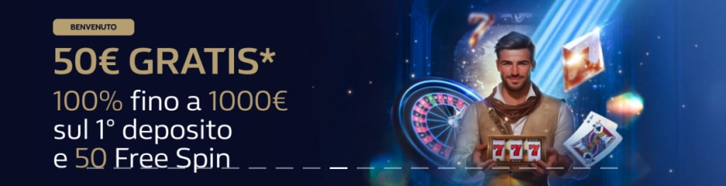 bonus benvenuto casino William Hill