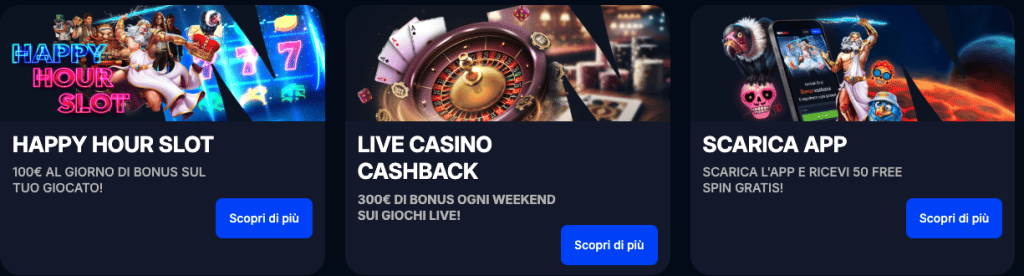 NetBet Casino promozioni