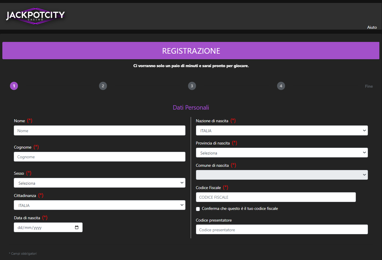 jackpotcity login