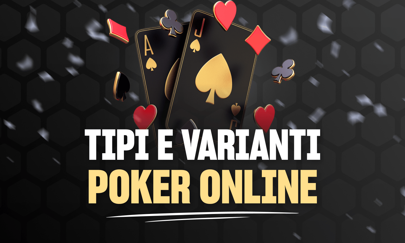 tipi di poker online in Italia