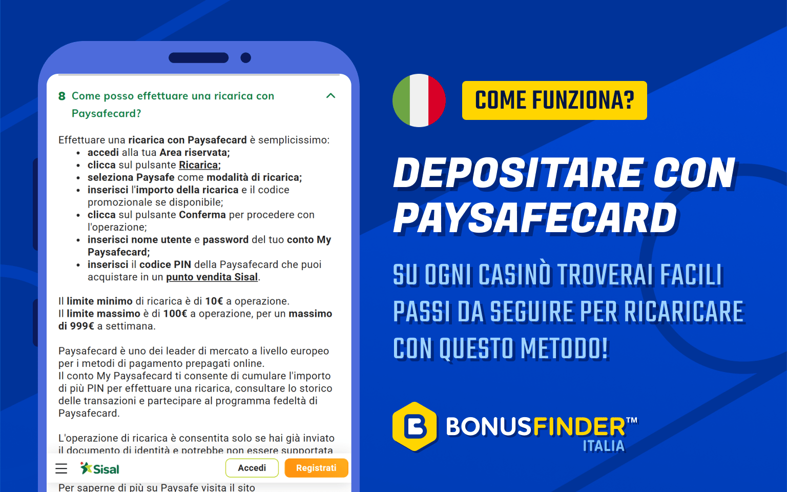 deposito sui casinò online con paysafecard