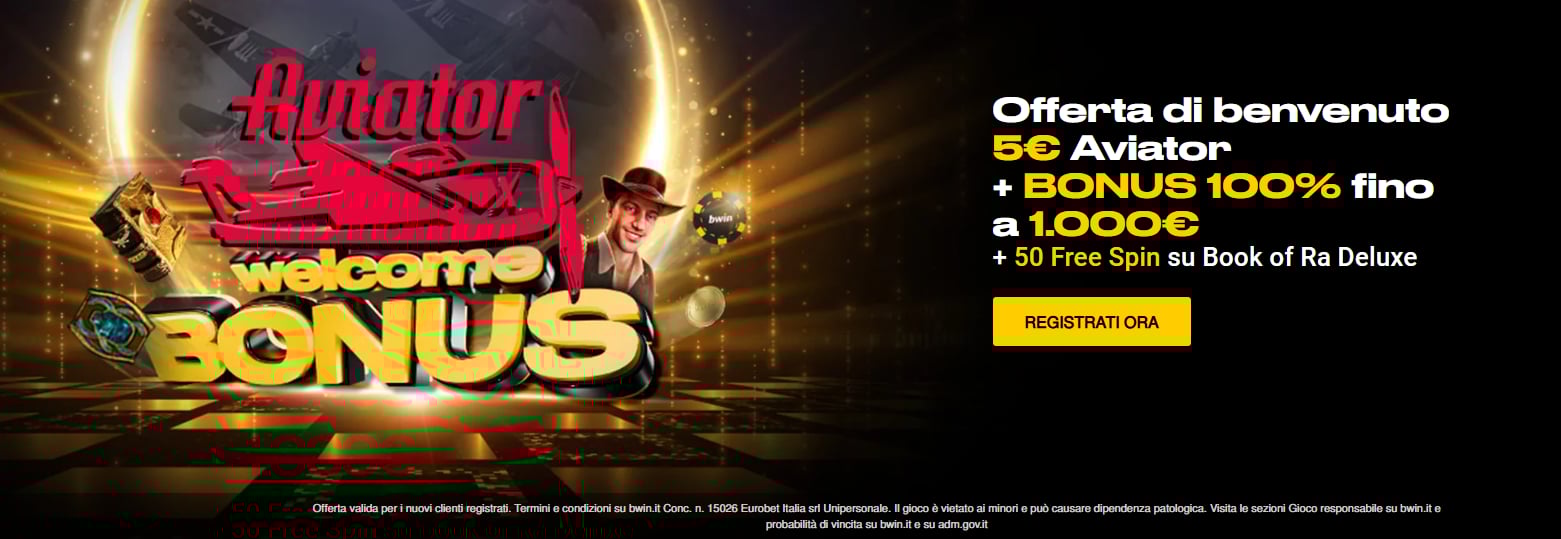 bwin bonus benvenuto