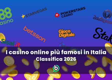 I casino online piu famosi in Italia