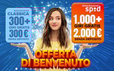 StarVegas benvenuto con e senza spid