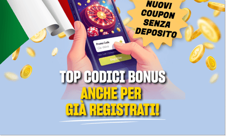 Codici Bonus Già Registrato