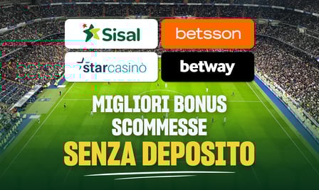 migliori bonus senza deposito scommesse
