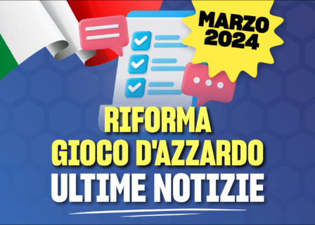 riforma gioco d'azzardo marzo 2024