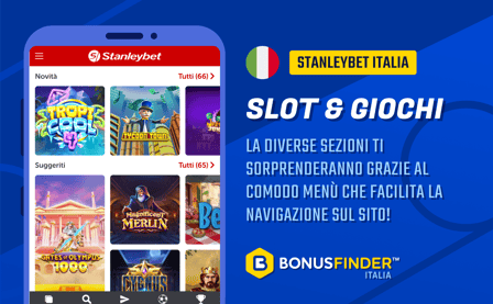 stanleybet slot e giochi