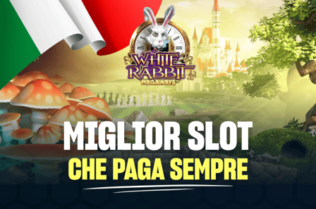 White Rabbit Ã¨ considerata la miglior slot che paga sempre