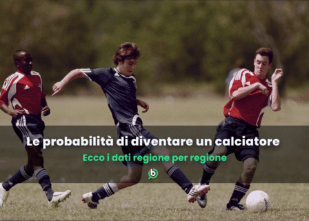 Le probabilità di diventare un calciatore