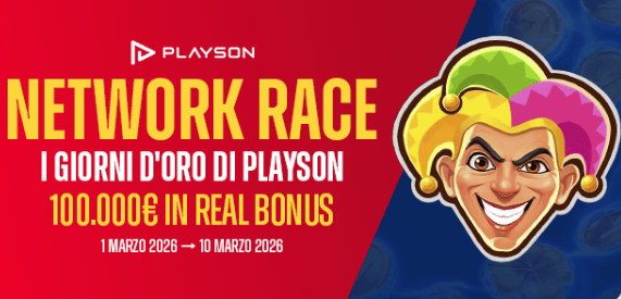 Interfaccia promozionale di Netwin Casino che mostra una selezione di slot machine