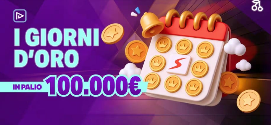 Sportium Casino i Giorni di Oro Playson