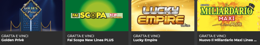Bgame gratta e vinci