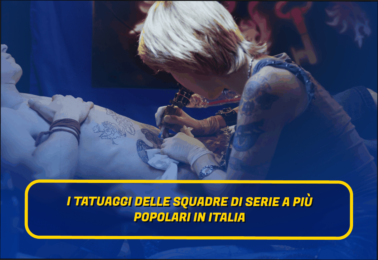 I tatuaggi delle squadre di Serie A più popolari