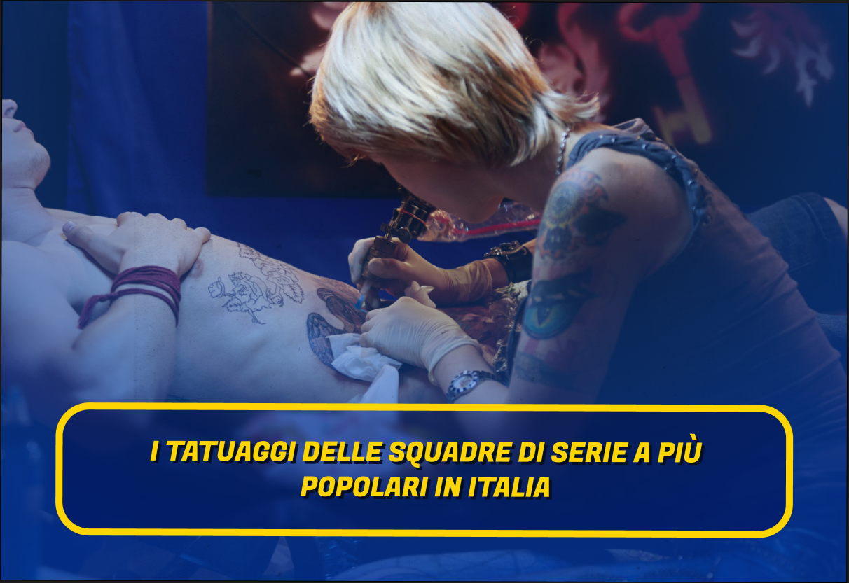 I tatuaggi delle squadre di Serie A più popolari
