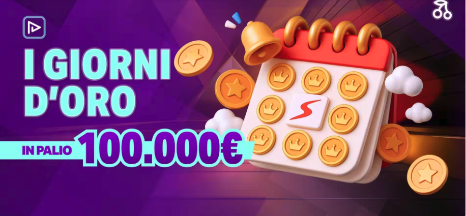 Sportium Casino i Giorni di Oro Playson